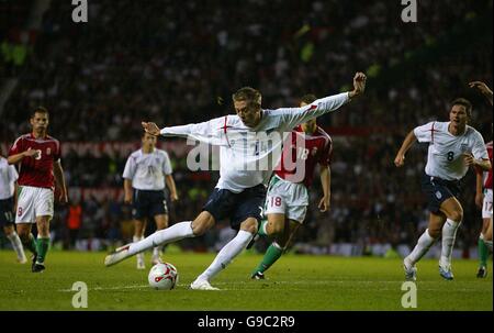 Fußball - internationale Freundschaftsspiele - England V Ungarn - Old Trafford Stockfoto