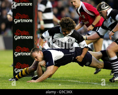 RUGBYU Schottland Stockfoto