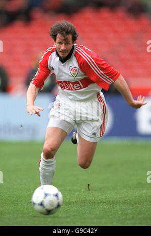 Deutscher Fußball - Bundesliga - VfB Stuttgart / SC Freiburg. Jens Keller, VfB Stuttgart Stockfoto