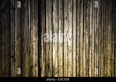 Vintage Holz Planken für Hintergrundtextur Stockfoto
