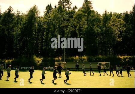 Fußball - Europameisterschaft 2000 - Holland-Training Stockfoto