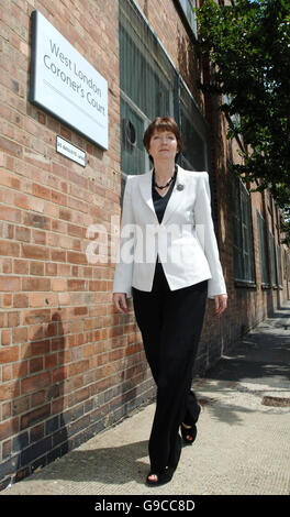 RECHTLICHE Leichenbeschauer Stockfoto