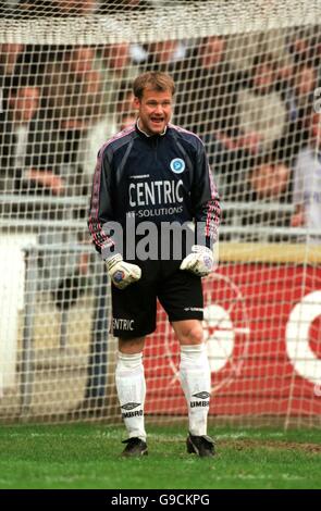 Holländischer Fußball - KPN Telecompetitie - De Graafschap / Sparta Rotterdam. Martijn Besselink, De Graafschap Torwart Stockfoto