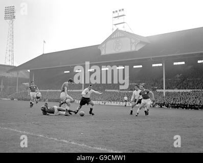 Fußball - Football League Division One - Tottenham Hotspur gegen Fulham - White Hart Lane Stockfoto