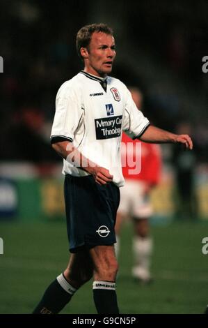 Dänischer Fußball - Faxe Kondi Ligaen - AGF / Vejle. Mads Rieper, AGF Stockfoto