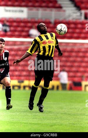 Fußball - Robbie Mustoe Testimonial - Middlesbrough / Borussia Dortmund. Victor Ikpeba, Borussia Dortmund Stockfoto