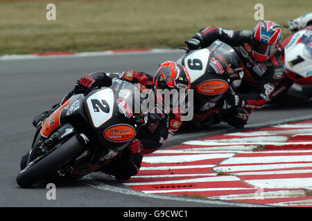 Motorradfahren - British Superbike Championship 2006 - Round Seven - Snetterton. Ryuichi Kiyonari, JPN HM Plant Honda Racing Stockfoto