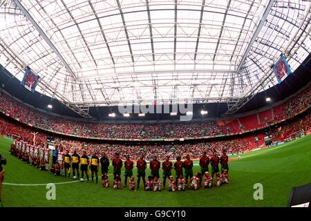 Fußball - Europameisterschaft 2000-Viertelfinal - Türkei V Portugal Stockfoto