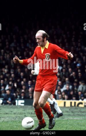 Fußball - Home International Championship - Wales gegen England. Terry Hennessey, Wales Stockfoto