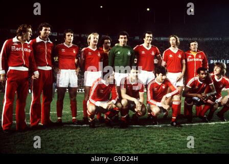 Fußball - UEFA-Super-Cup - Rückspiel - FC Barcelona gegen Nottingham Forest Stockfoto