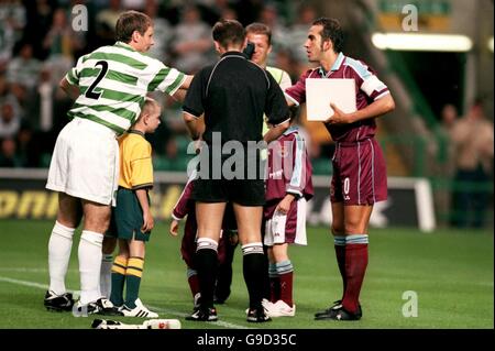 Fußball - freundlich - keltische V West Ham United Stockfoto