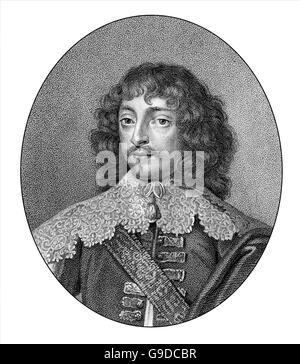 William Villiers, 2. Viscount Grandison, 1614-1643, ein Anhänger von König Charles ich Stockfoto