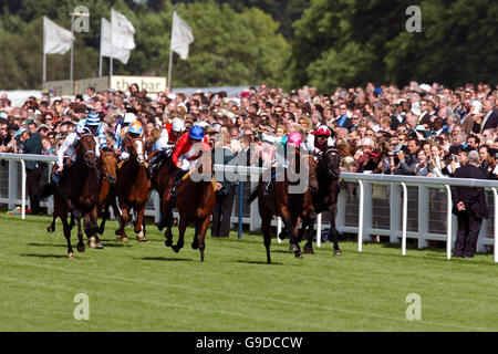 Pferderennen - The Royal Ascot Meeting 2006 - Ascot Racecourse. Action vom Royal Hunt Cup Stockfoto