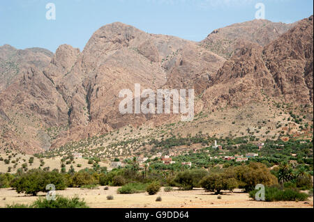 Antiatlas, Marokko, Nordafrika, Afrika Stockfoto