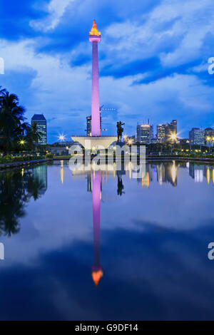 Jakarta Monas-1 Stockfoto