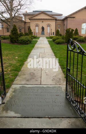 Redwood Bibliothek und Athenaeum Newport Rhode Island Stockfoto