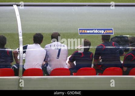 Fußball - 2006 FIFA World Cup Deutschland - zweite Runde - England V Ecuador - Gottlieb-Daimler-Stadion Stockfoto
