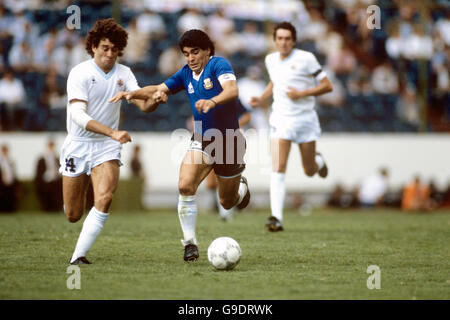 -World Cup Mexiko 1986 - zweite Runde - Argentinien V Uruguay - Cuauhtemoc Fußballstadion Stockfoto