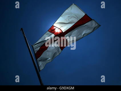 World Cup - England - Stansted Flughafen Stockfoto