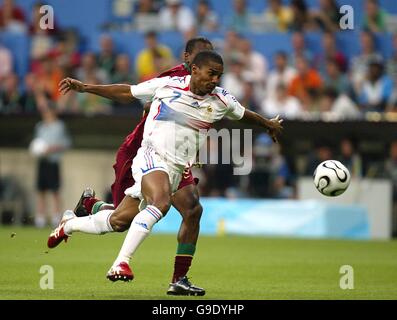 Fußball - 2006 FIFA World Cup - Halbfinale-Finale - Deutschland Portugal / Frankreich - Allianz Arena Stockfoto