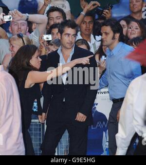 Miami Vice-Europapremiere Stockfoto