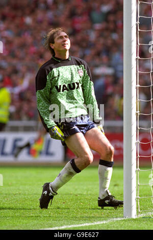 TONY NORMAN SUNDERLAND LIVERPOOL V SUNDERLAND 1992 FA CUP FINALE IN WEMBLEY Stockfoto