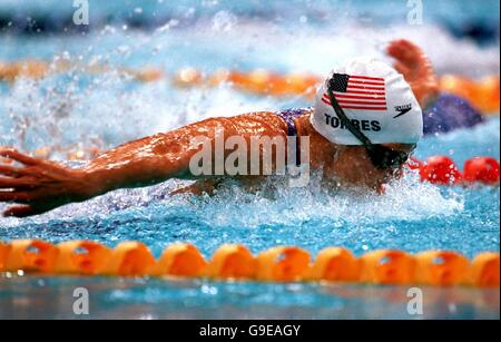 Schwimmen - Sydney 2000 Olympics - Frauen 100m Schmetterling - Qualifikation Wärme Stockfoto