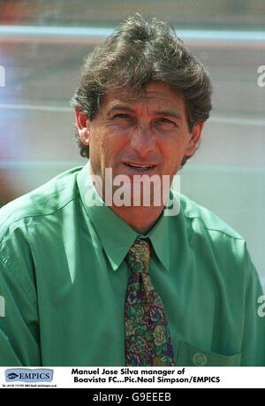 PORTUGIESISCHER FUSSBALL. MANUEL JOSE JESUS SILVA – BOAVISTA FC MANAGER Stockfoto