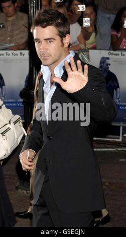 Miami Vice-Europapremiere Stockfoto