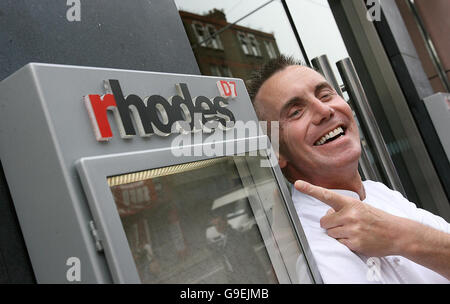 Starkoch eröffnet neues Restaurant in Dublin Stockfoto