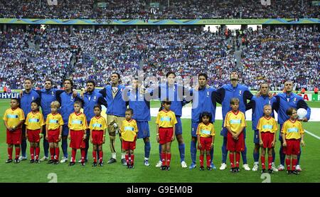 Fußball - 2006 FIFA World Cup - Finale - Deutschland-Italien / Frankreich - Olympiastadion - Berlin Stockfoto