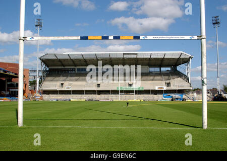 Rugby League - Headingley Carnegie Stadium. Der neue Stand wird im Headingley Carnegie Stadium, Leeds, gebaut. Stockfoto