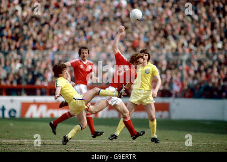 Fußball - Football League Division One - Nottingham Forest gegen Leeds United - City Ground Stockfoto