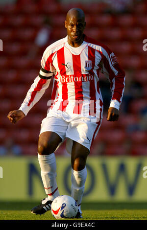 Fußball - freundlich - Stoke City / PSV Eindhoven - Britannia Stadium. Michael Duberry, Stoke City Stockfoto