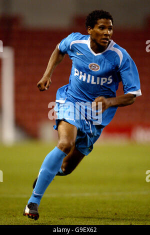 Fußball - freundlich - Stoke City / PSV Eindhoven - Britannia Stadium. Michael Lamey, PSV Eindhoven Stockfoto