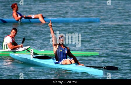 Sydney 2000 Olympische Spiele - Kanu - Herren K2 1000m - Finale Stockfoto