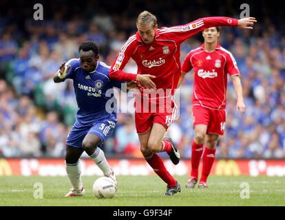 Fußball - FA Community Shield - Chelsea gegen Liverpool - Millennium Stadium - Cardiff Stockfoto