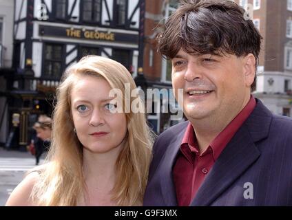 Ex-MI5-Agent Shayler am High Court Stockfoto