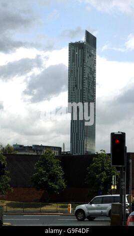 Großbritanniens höchste Wohngebäude Stockfoto