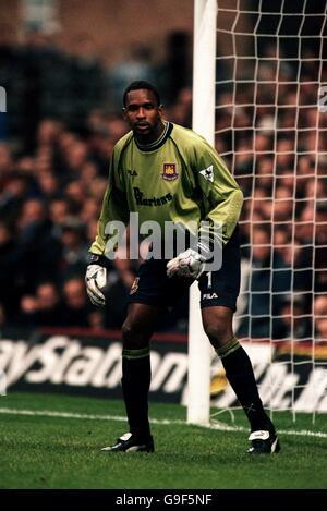 Fußball - FA Carling Premiership - West Ham United / Arsenal. Shaka Hislop, Torhüter von West Ham United Stockfoto