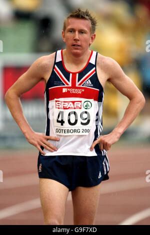 Leichtathletik - Leichtathletik-Europameisterschaften 2006 - Ullevi-Stadion. Richard Hill, Großbritannien Stockfoto