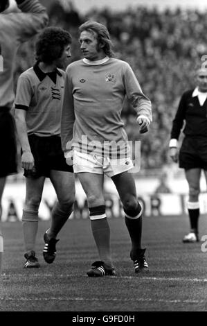 Fußball - League Cup Finale - Wolverhampton Wanderers gegen Manchester City. Denis Law, Manchester City Stockfoto