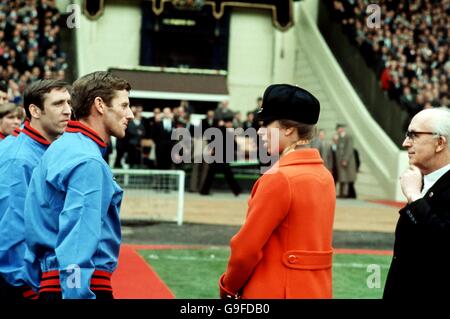 Fußball - FA-Cup-Finale - Manchester City gegen Leicester City - Wembley-Stadion Stockfoto