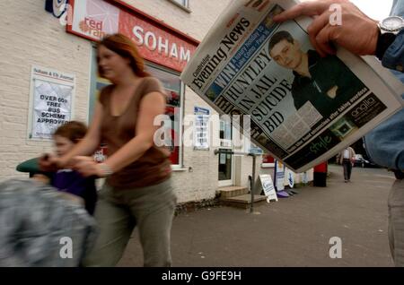 Huntley nach "Überdosierung" bewusstlos gefunden Stockfoto