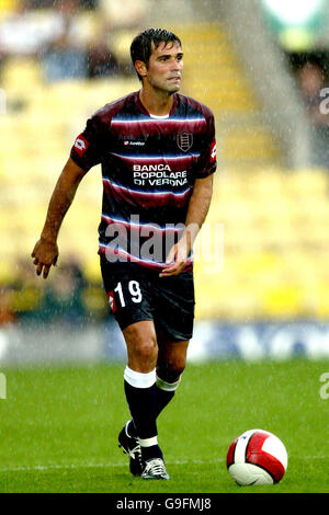 Fußball - freundlich - Watford V Chievo Verona - Vicarage Road Stadium Stockfoto