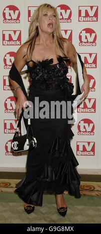 TV Quick und TV Choice Awards Stockfoto