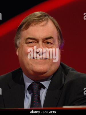 Der stellvertretende Premierminister John Prescott bei der Konferenz der Labour Party im G-Mex-Zentrum in Manchester. Stockfoto