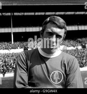 Fußball - Football League Division One - Tottenham Hotspur gegen Leeds United. Mick Jones, Leeds United Stockfoto