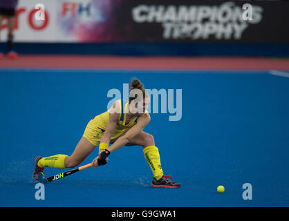 Investec Frauen Hockey Champions Trophy London Juni 2016. Stockfoto