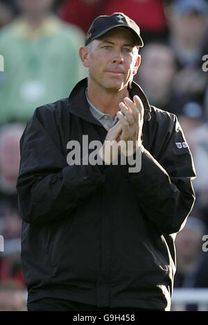 Golf - 36. Ryder Cup - erster Tag - der K Club. Tom Lehman, Kapitän des US Ryder Cup Teams. Stockfoto